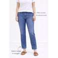 thumbnail image 3 of Ellos Comfortable Women's Plus Size Boyfriend Jeans Stretch Denim Mid-Rise, 3 of 6