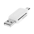 thumbnail image 1 of Luz Electrica Portatil Likrtyny Lector de tarjetas USB2.0 Micro USB OTG blanco, 1 of 8