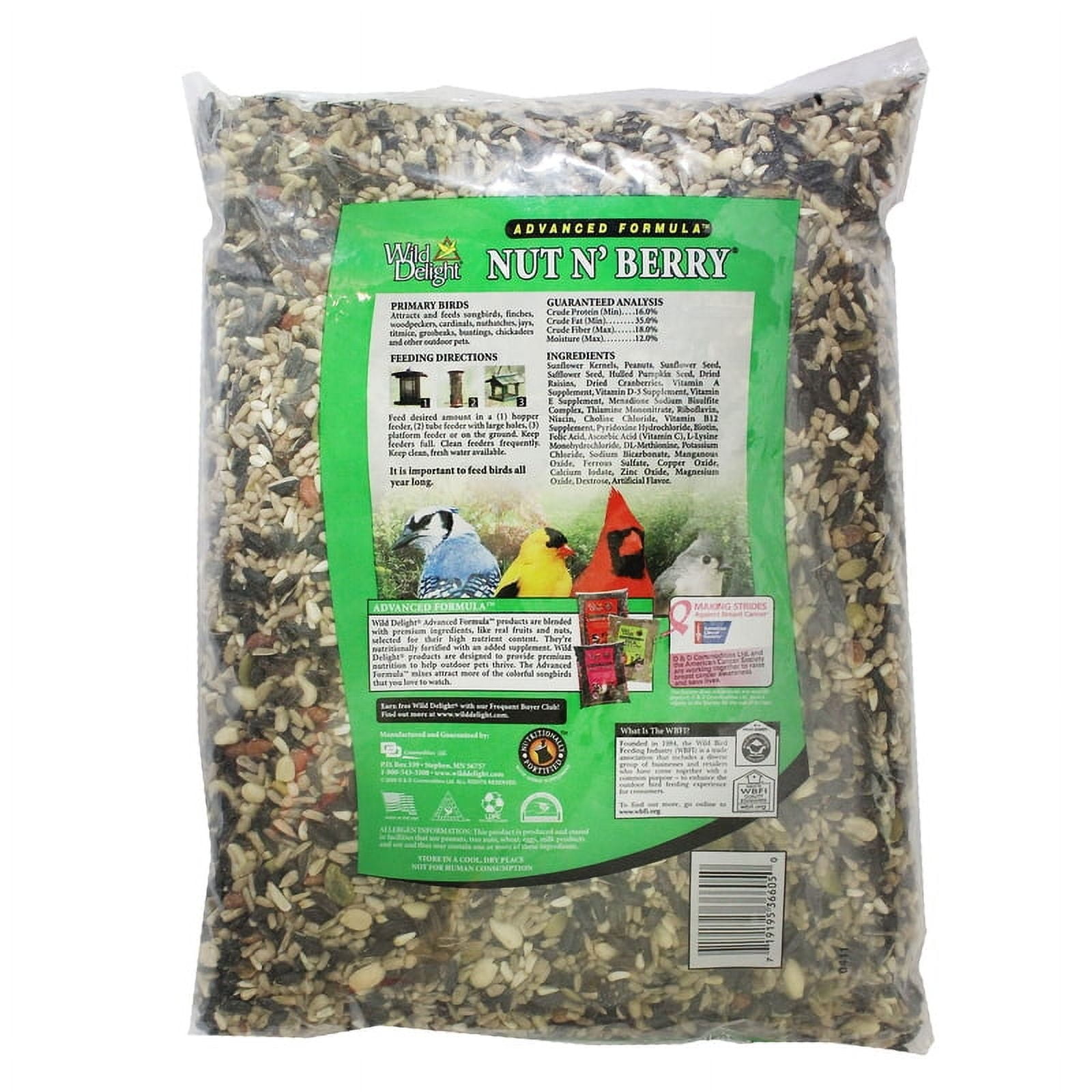 Wild Delight Nut N' Berry, 20 Lb