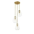 thumbnail image 1 of Z Lite 488P8-3R-OBR 18 in. Ayra 3 Light Olde Brass Pendant Ceiling Light, 1 of 1
