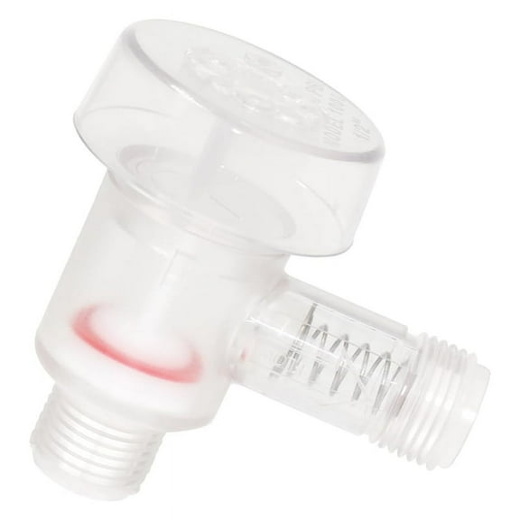 1/2inch A10-3050 Transparent Vacuum Breaker Check Valve Replace B & B Model 571 RV Black Tank Flush Anti Backflow Valve