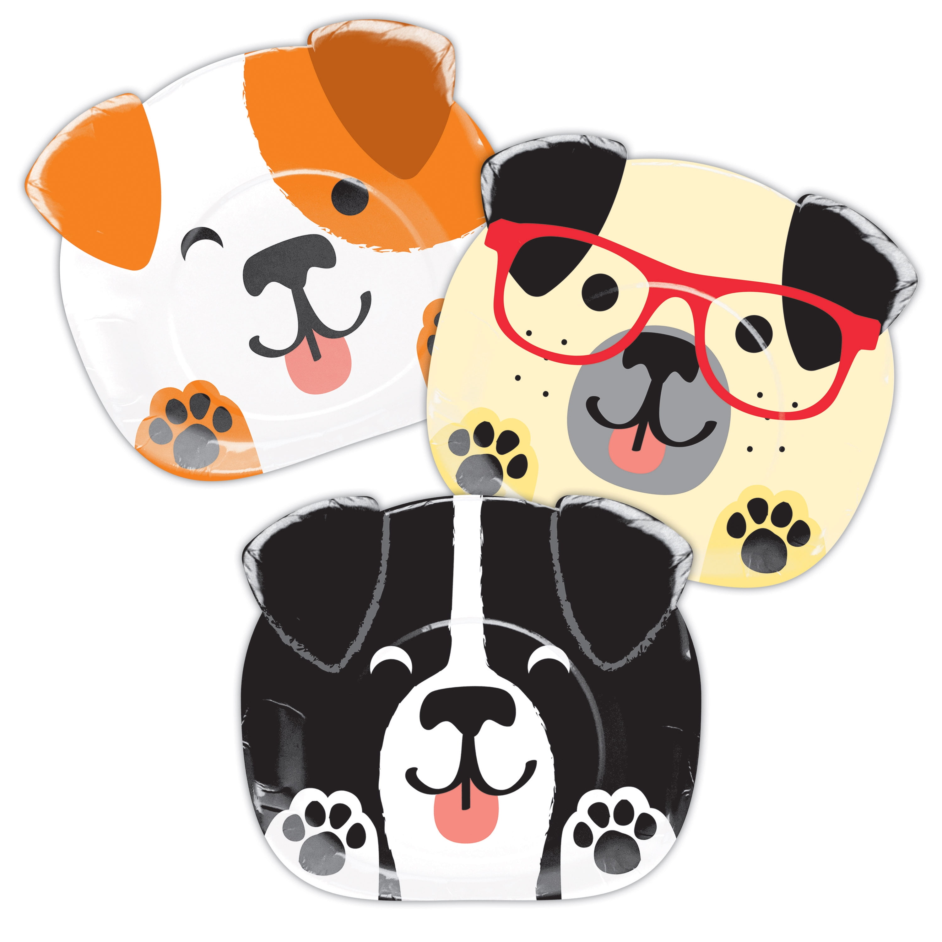 shaped paper plates