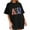 Black#1, variant on Fartey Oversized American Flag Shirt for Women 4th of July Patriotic Tshirt Cute USA Star Stripes Graphic Tees Memorial Day Short Sleeve Tops Gray M