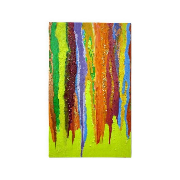 CafePress - Paint Colors 3'X5' Area Rug - 3'x5' Decorative Area Rug, Fabric Throw Rug