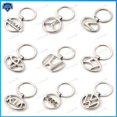 thumbnail image 2 of llavero de metal de acero inoxidable para coche, 2 of 4