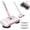 Pink+3 Mop Cloth, variant on Smart Robot Vacuum Mop & Broom, 3-in-1 Manual Push Sweeper,Non-Electric Hard Floor Cleaner Hand Push Operation No Battery Needed Home Kitchen Office Sweeps & Mops