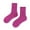 Purple, variant on Audhol Womens Solid Color Medium Tube Socks Light and Thin Spring and Summer Colored Multi Colored Four Season Soft Socks Coffee