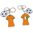thumbnail image 1 of Yanonmyfd2026 World Cup Soccer Keychain - World Cup Pride Accessory, Football Fan Gift & Souvenir (2PCS),Côte d'Ivoire, 1 of 48