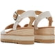 thumbnail image 5 of Sandalia TOMS Diana para Mujer con Plataforma y Hebilla en el Tobillo Natural Talla 10, 5 of 8