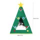 thumbnail image 3 of Decoraciones navideñas, adornos navideños, regalos navideños, casa del árbol de Navidad, fieltro, forma de árbol de Navidad, tienda de campaña, cueva, cama, jaula para perros, castillo nido para decor, 3 of 5