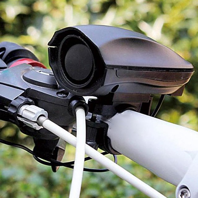 Timbre de ciclismo eléctrico 120 DB cuerno a prueba de lluvia MTB bicicleta manillar Gel de sílice Shell anillo montaña bicicleta campana accesorios de bicicleta ZefeiWu 8390614885837