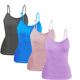 thumbnail image 1 of Set 4 Blusas Mujer Tirantes Casual Blusa Crop Top Dama, 1 of 5