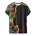 thumbnail image 4 of Tops para hombre, blusas y camisas de manga corta con cuello redondo para hombre Camisa de manga corta estampada para hombre Top/camisa de manga corta con cuello redondo Tops para hombre, 4 of 4