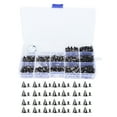 thumbnail image 3 of Snap Fastener Tool Kit,200Pcs Bullet Rivet Punk Nail Rivet Leather Craft Press Stud Exceptional Reliability, 3 of 14