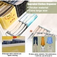 thumbnail image 2 of 4PCS Wardrobe Clothes Organizer 7 Grids, Closet Organizers and Storage Baskets, Clothing Storage Bins,Washable Foldable Drawer Clothes Compartment Storage Box for Bedroom Dorm Room, 2 of 16