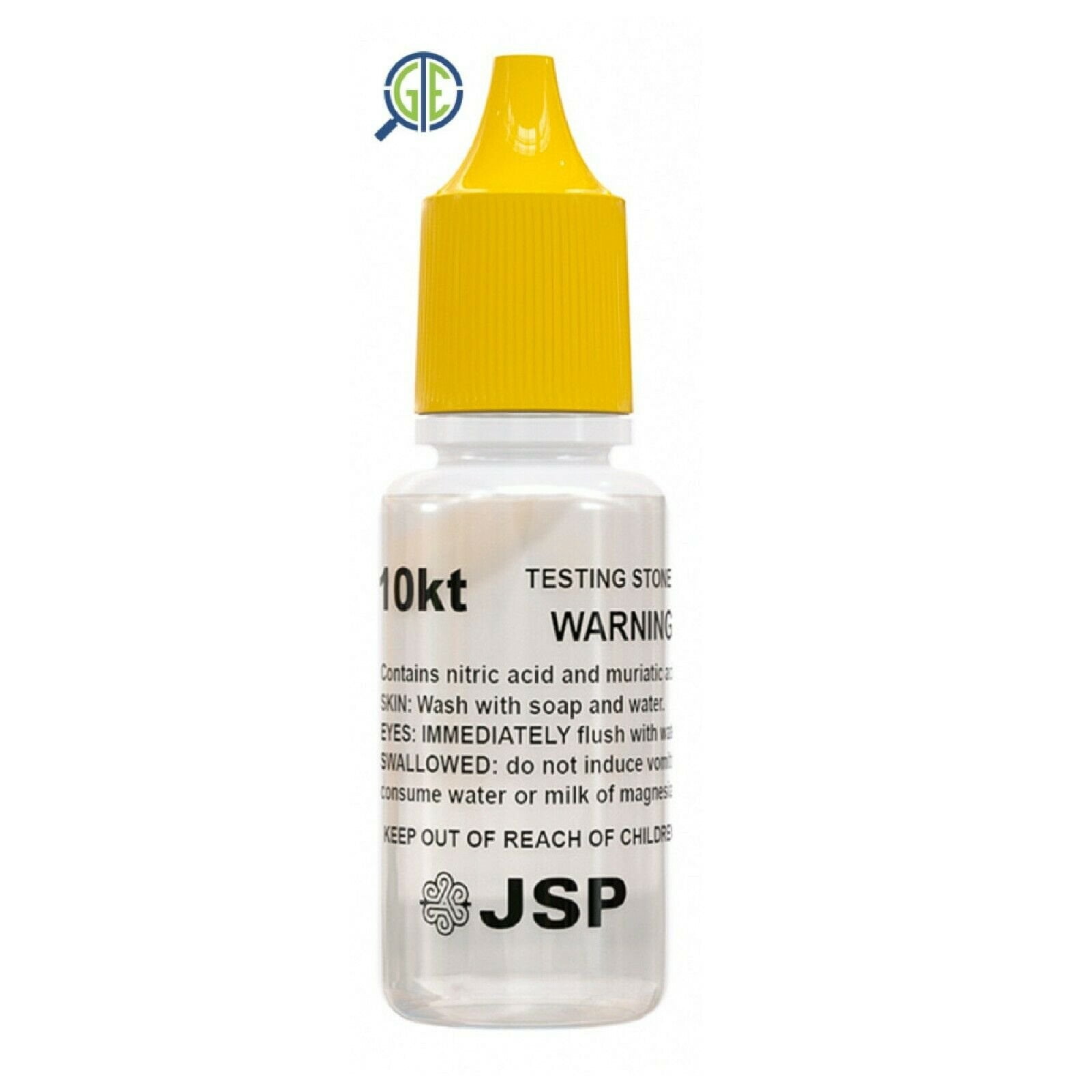 JSP Gold Jewelry Testing Acid 10k 14k 18k 22k Kit + Scratch Test Stone