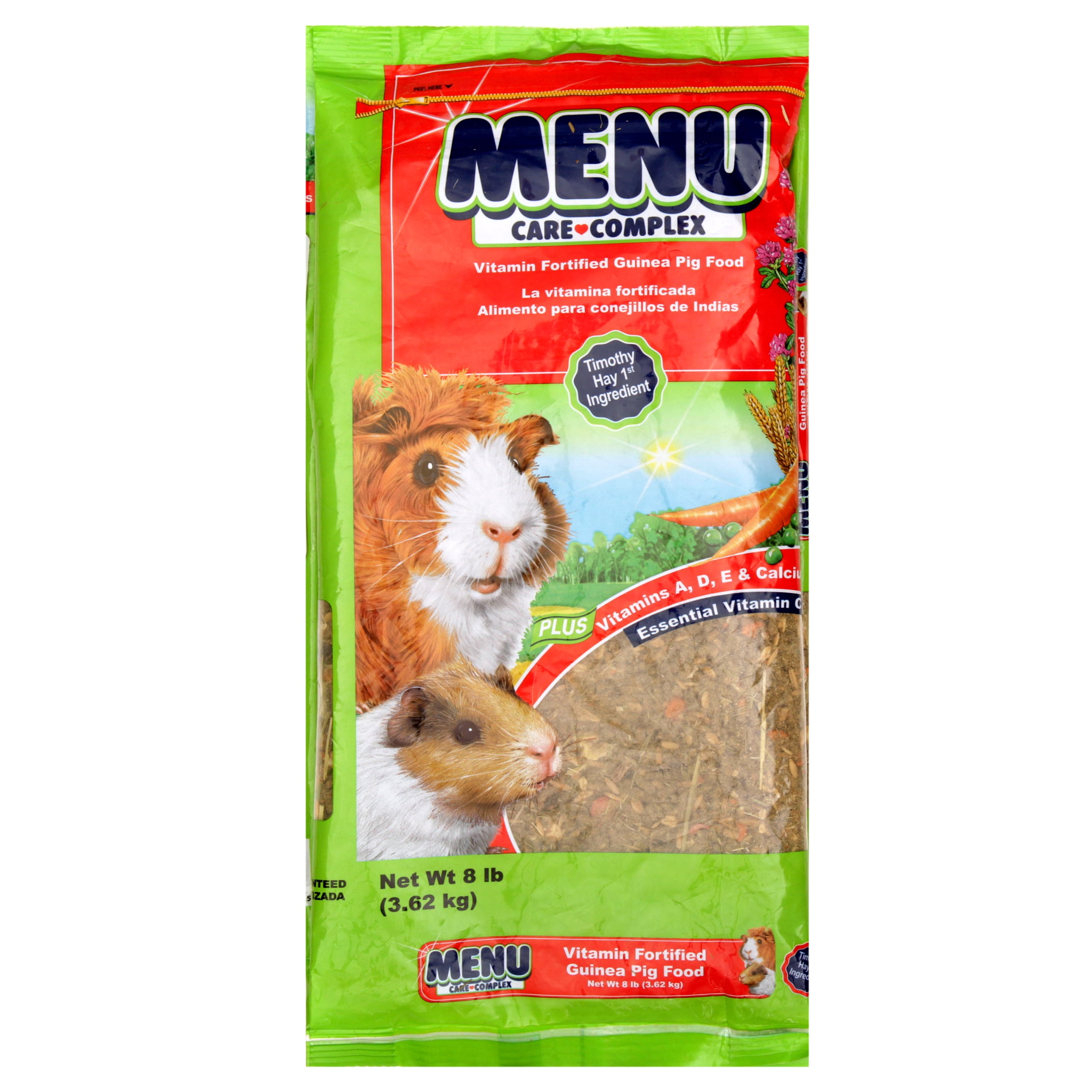 menu care complex guinea pig food
