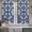 Black, variant on Sage Green Tier Curtains 24 Inch Length, Retro Abstract Morocco Geometric Texture Cafe Short Curtains for Bathroom Over Sink, Small Kitchen Curtain Light Filtering Tiered Drapes 2 Panels 27.5"Wx24"L