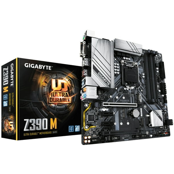 Gigabyte Intel Z390 LGA 1151 Micro ATX DDR4SDRAM Motherboard Walmart