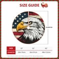thumbnail image 3 of KLL American Bald Eagle Christmas Tree Skirt 36" ,Party Decorations Farmhouse for Christmas Decorations Holiday Party, 3 of 6
