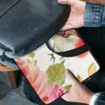 thumbnail image 4 of Werpe Rose Flower Whimsical Laptop Bag Diving Fabric Computer Protective Handle Case 17inch, 4 of 5