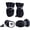 Black, variant on 4pcs Waterproof Winter Pet Dog Shoes Anti-slip Rain Snow Boots Footwear Thick Warm for Small Cats Dogs Puppy Dog Socks Booties,Black,2