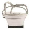 thumbnail image 5 of Benjamin Walk 298WO_06.5 Ashley Wide Shoes in Silver Metallic - Size 6.5, 5 of 7