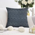 thumbnail image 3 of 20x20 Inch Throw Pillow Covers with Geometric Stripe Design | Set of 2 | Linen Square Cushion Cases | Ideal for Home Decor & Outdoor Use, 3 of 7