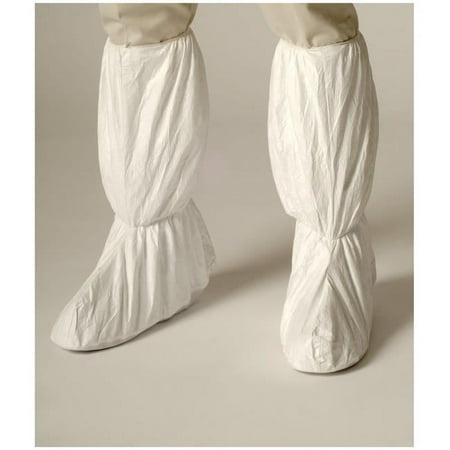 IC458BWHLG0100CS BootCovers, Slip ResistSole, L, White, PK100