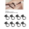 thumbnail image 4 of Microblading Ink Ring Cup, 100pcs Disposable Safe Dustproof Lid  Ink Ring Cup  for  Shops White,Yellow,Pink,Black, 4 of 7