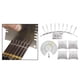 thumbnail image 5 of Juego de 15 Piezas de Herramientas de Guitarra Luthier Shamjiam Calibre de Regla de Acción de Cuerda, 5 of 9