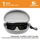 thumbnail image 2 of Gafas de seguridad KLEENGUARD V30 Maverick 56569 Smoke Lens, 2 of 9