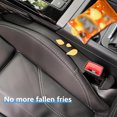 thumbnail image 4 of Mistaha Car Seat Organizer Gap Filler Mats - Prevent Items from Dropping, Space-saving Design, Universal Fit, Easy to Install - Set of 2, 4 of 6