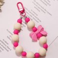 thumbnail image 1 of Rubber Bead Key Chain with Candy Ball Bead Chain: A Playful Accessory, 1 of 7