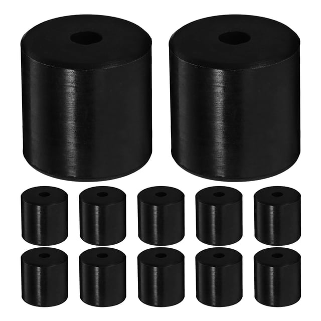 OULII 12Ud Soportes De Nivelación En Silicone Para De Impresora 3D Color Negro