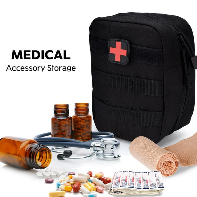 Mochila de primeros auxilios, botiquín de primeros auxilios para acampar Mochila médica de primeros auxilios Rendimiento de primera
