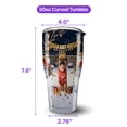 thumbnail image 5 of Happy New Year 2026 Bullmastiff Holiday Balloons Party Snow 30oz Stainless Steel Tumbler Insulated Cup with Lid Dog Lover - 13018, 5 of 5