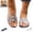White, variant on Jelly Sandals for Women Ballet Mesh Flats Shoes Summer Beach Wide Open Toe Mary Jane Mules Dress Trendy Slip on Sandals (White)