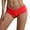 Red, variant on 3 Packs Women's Period Underwear Menstrual Postpartum Easy Clean Teens Briefs Panties for Women L Beige