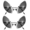 thumbnail image 2 of Novelty Glasses For Hawaii And Beach Events Round Shape Silver Color 13.70x13.60x8.40cm 2Pcs, 2 of 5
