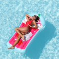 thumbnail image 3 of Radeau de Piscine Gonflable 39 x 72 Pouces Radeau Gonflable Piscine Plage Lit Flottant, 3 of 4
