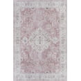 thumbnail image 2 of Hauteloom Bergman Living Room, Bedroom Area Rug - Traditional - Mauve, Blush, PaleBlue - 18" Sample, 2 of 11
