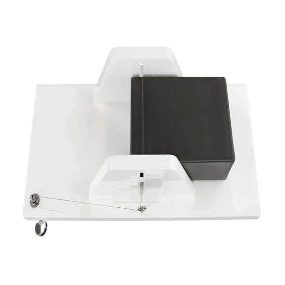 CraftyBook Wire Soap Cutter Slicer - Block Cheese Cutter Board with Wire