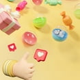thumbnail image 3 of Mistaha Mini Pink Doll Machine with LED Lights and Sound Effects - Includes 20 Dolls, 10 Capsules - Dual Power Options - Fun Grabber Toy for Kids, 3 of 7