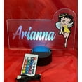 thumbnail image 3 of Night Light Up Desk Table Lamp LED Personalized Free Engraved Betty Boop Angel, Our Newest Feature, Most Popular, It's Wow, with Remote 16 Colors Energy Efficient, Great Gift, 3 of 10