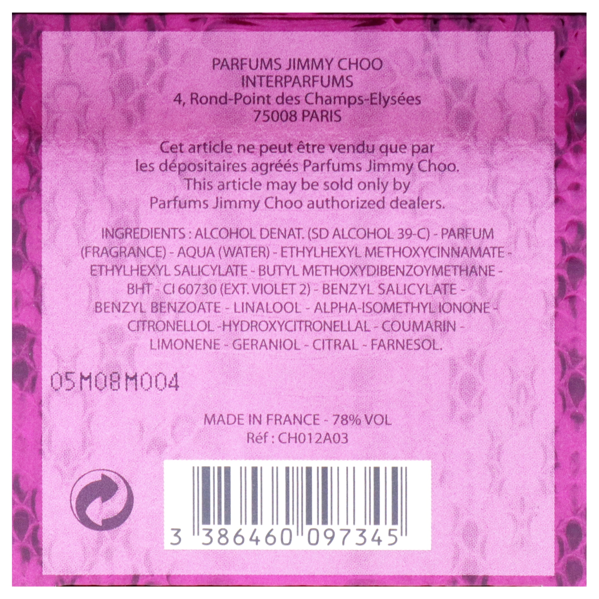 Fever by Jimmy Choo EDP 1.3Fl oz