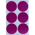 thumbnail image 1 of Royal Green - Round 2" inch Purple Sticker 50mm dot Labels Permanent Adhesive Circles Inventory and Marking - 540 Pack, 1 of 6