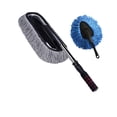 thumbnail image 1 of Speravity Cepillo de limpieza para coches, escoba para polvo, suministros de limpieza multifuncionales, fregona de de fácil Vehículos, repuestos y accesorios Mis Pincel gris+pincel pequeño, 1 of 6