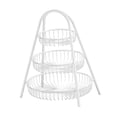 thumbnail image 4 of Cesta de almacenamiento de frutas de 3 niveles Bandeja de almacenamiento de escritorio Decoración del hogar Space Saving Fruit Soporter Organizer, 4 of 8