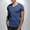 Blue, variant on Vetsdori Mens Breathable T-Shirts Dark Blue Slim Pullover Short Sleeve Casual Trendy Plain Shirts for Men